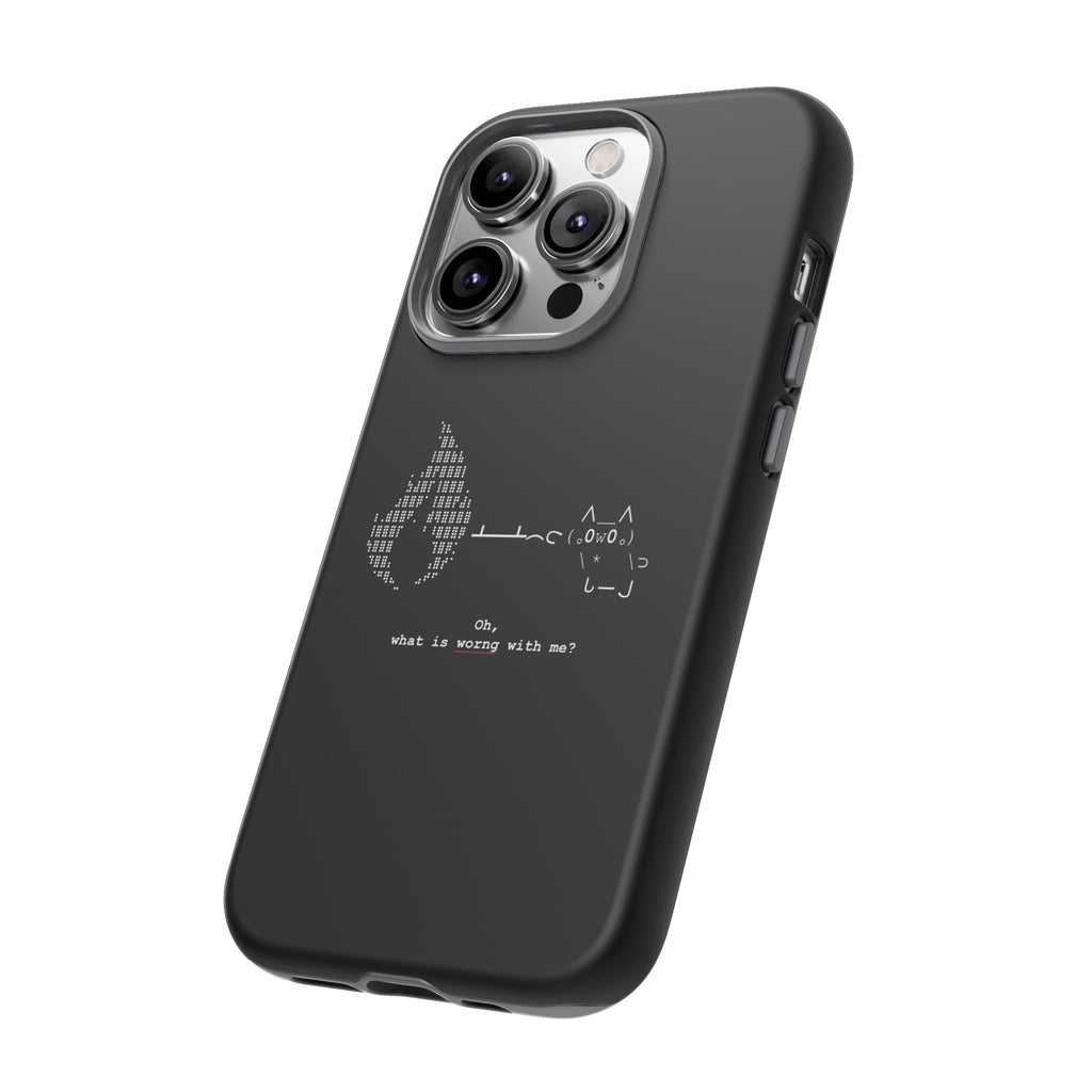 "Atrophy" ASCII Art Phonecase