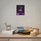 “Never Fall For Her” Brutalist Poster (Purple)