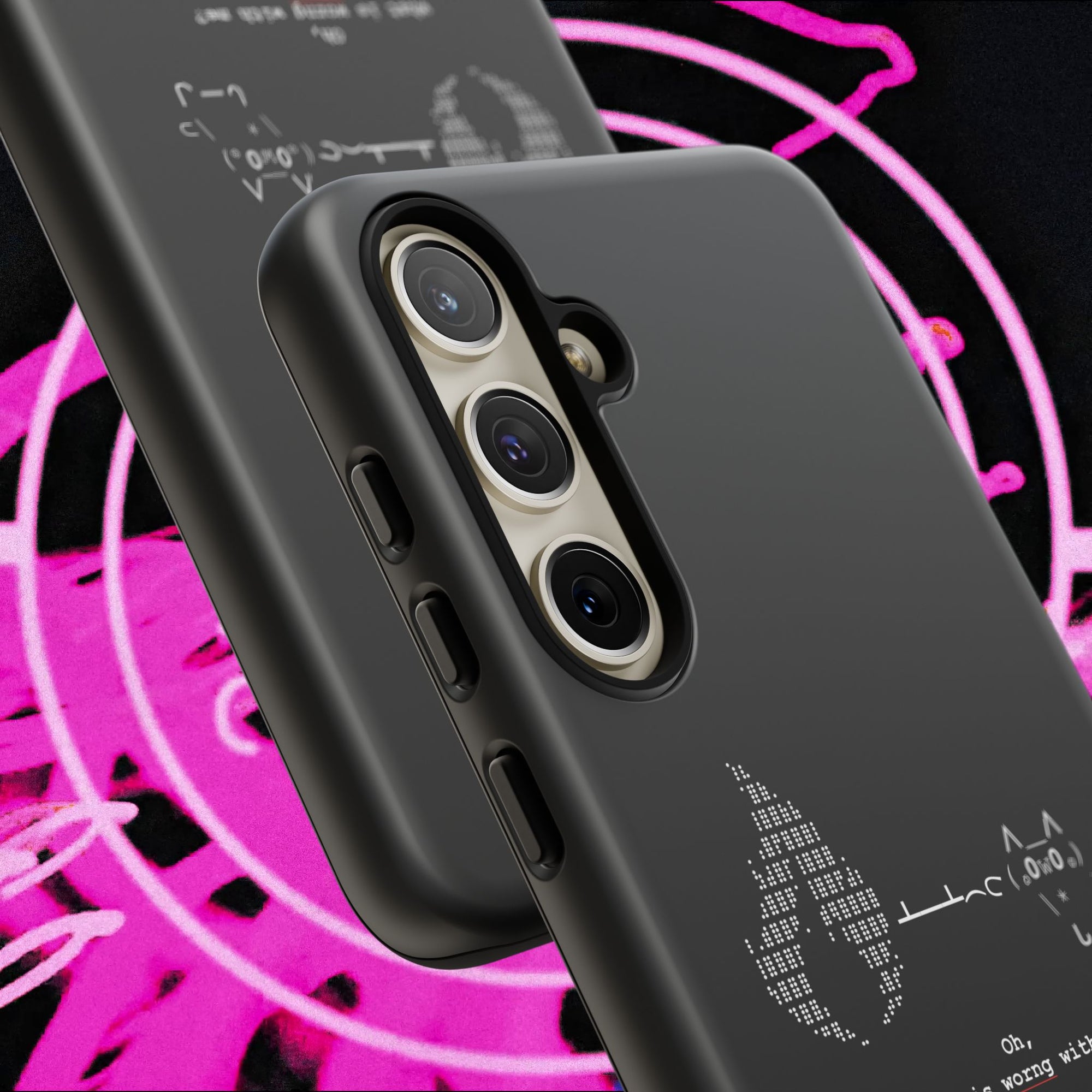 "Atrophy" ASCII Art Phonecase