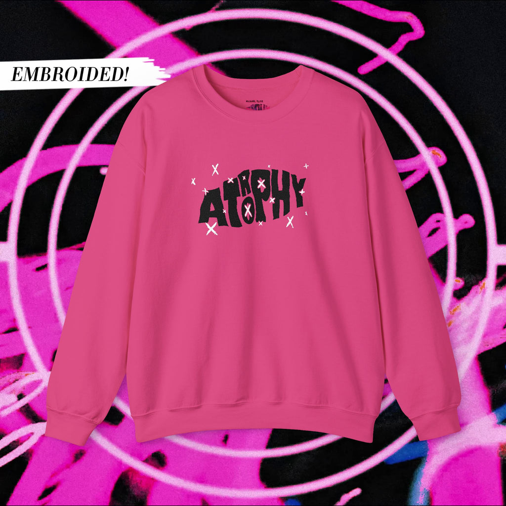 "Atrophy" X-Trophy Embroided Sweater