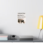 "Golden Blood" Newspaper Clipping Poster
