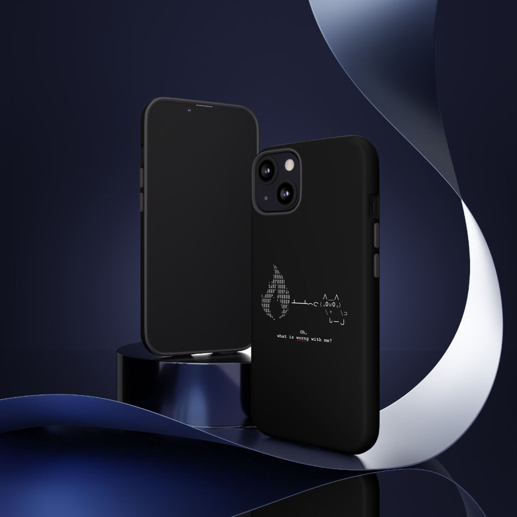 "Atrophy" ASCII Art Phonecase