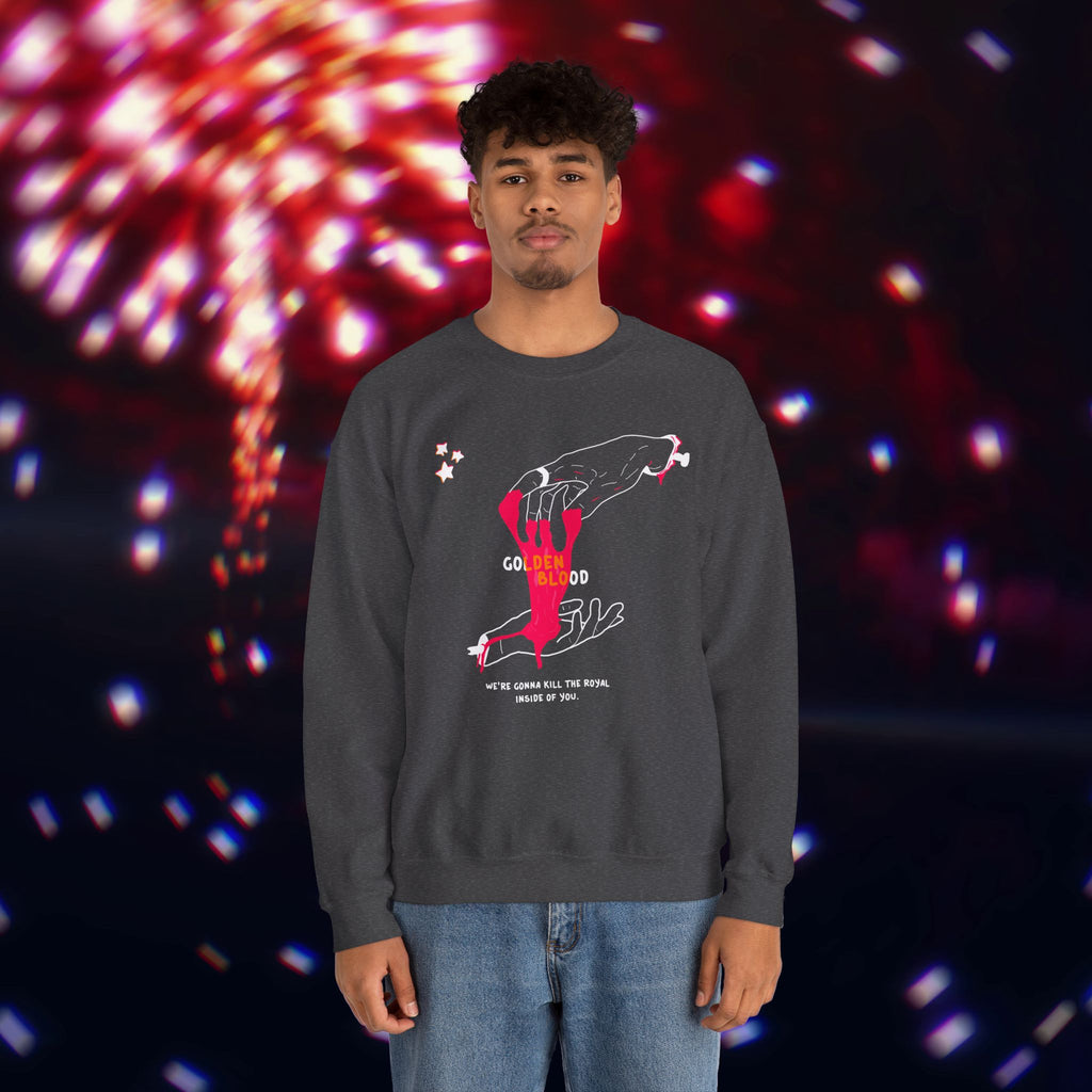 "Golden Blood" Severed Hands Sweater