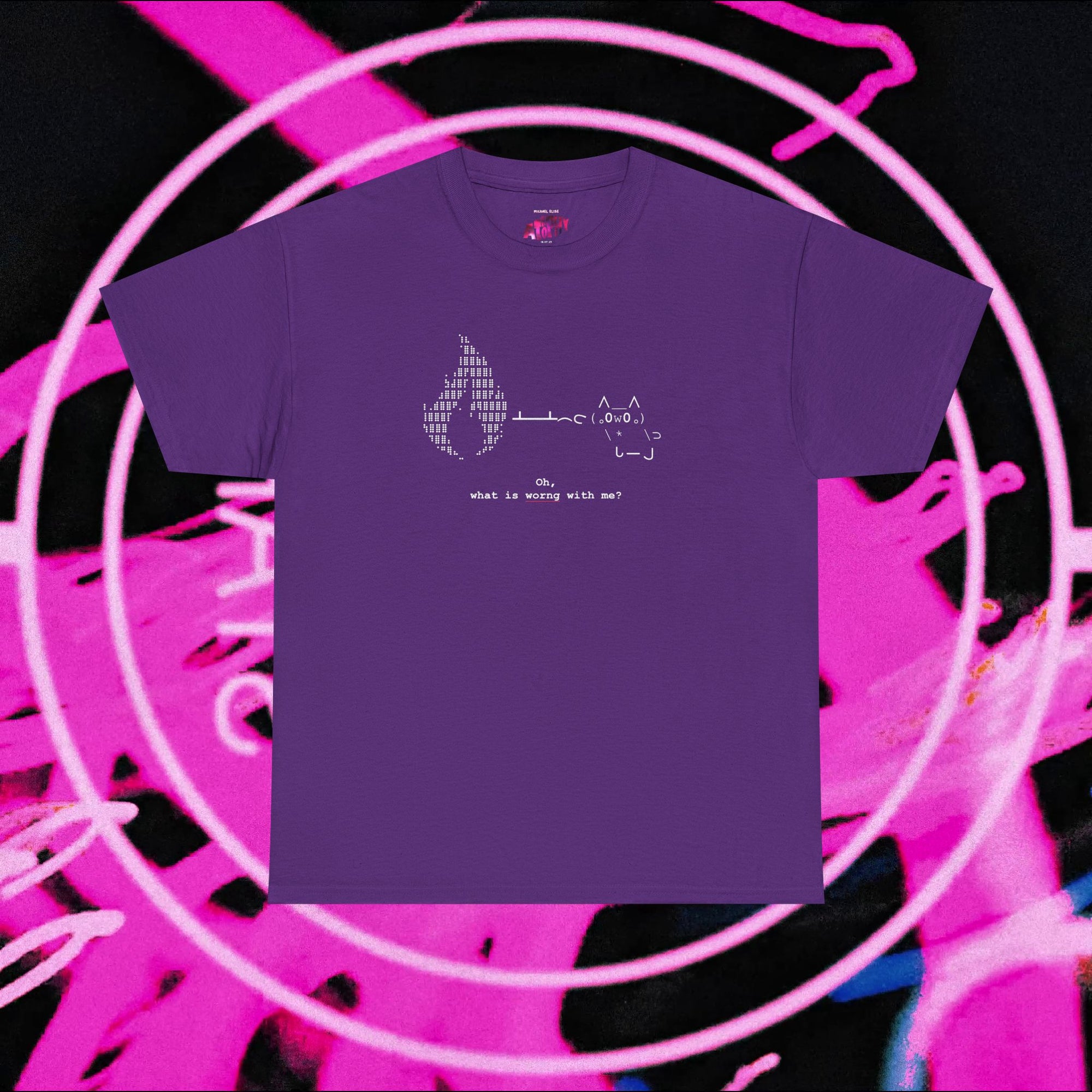 "Atrophy" ASCII Art T-Shirt