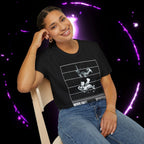 "Never Fall For Her” Brutalist T-Shirt (White)