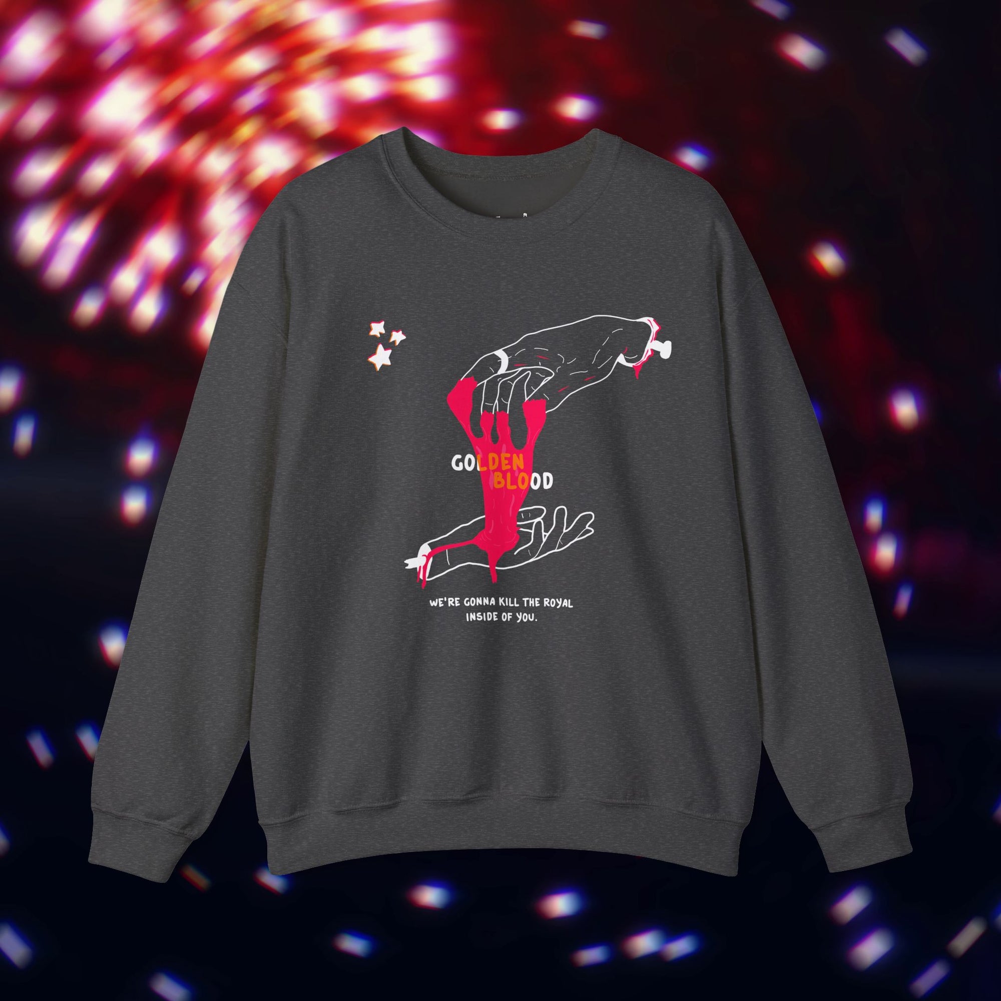 "Golden Blood" Severed Hands Sweater