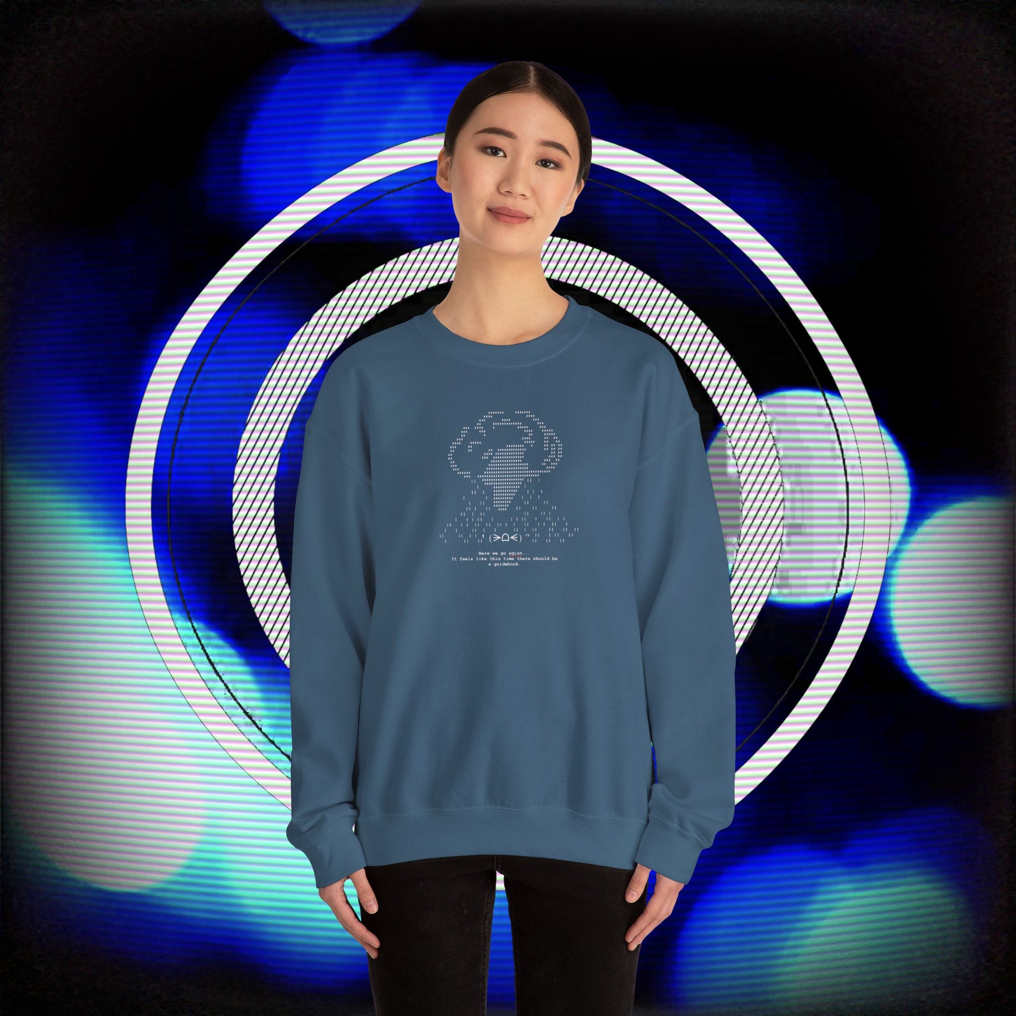 "Storm" ASCII Art Sweatshirt