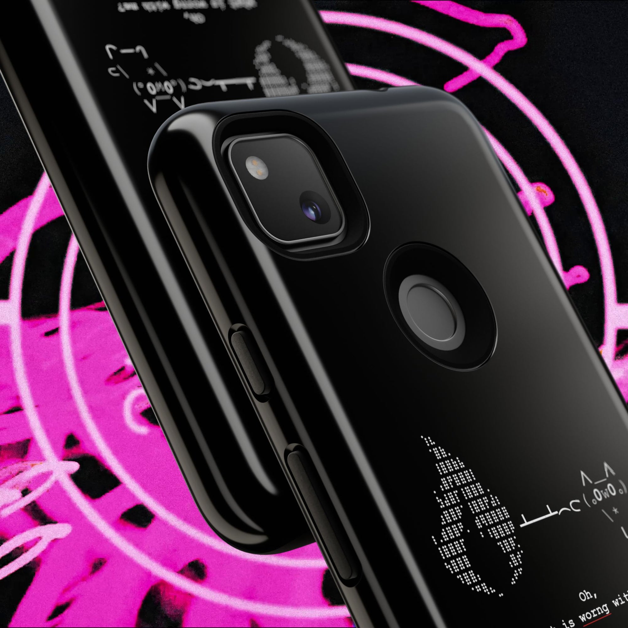 "Atrophy" ASCII Art Phonecase