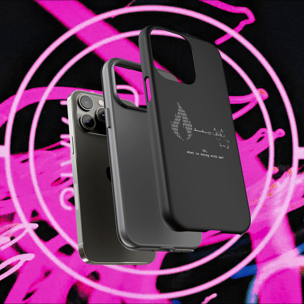 "Atrophy" ASCII Art Phonecase