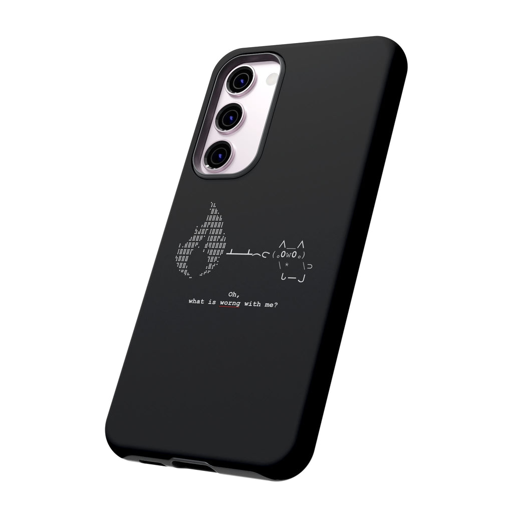"Atrophy" ASCII Art Phonecase