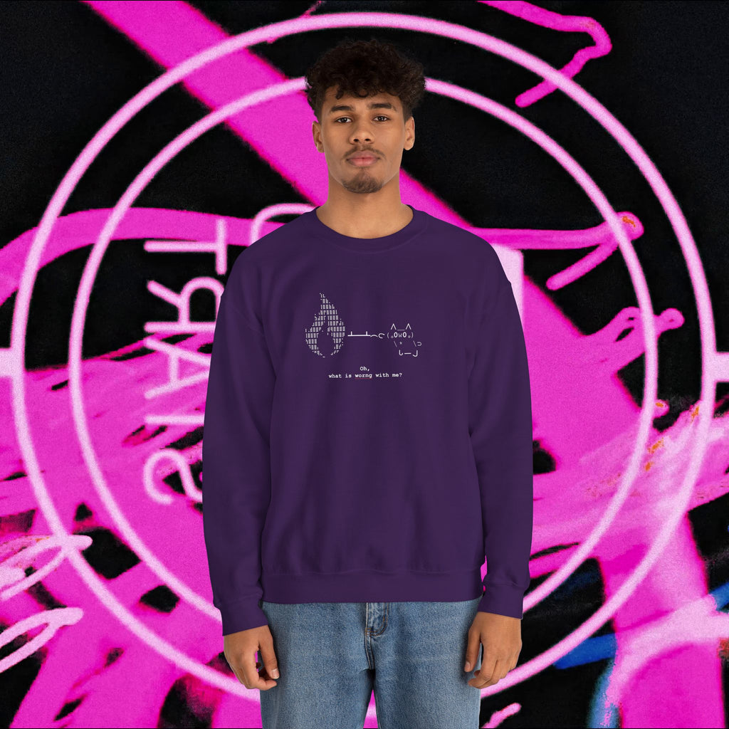 "Atrophy" ASCII Art Sweatshirt