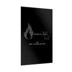 "Atrophy" ASCII Art Poster