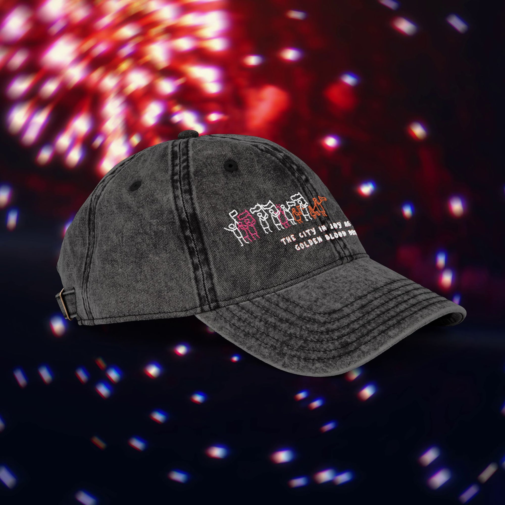 "Golden Blood" Coronation Day Embroided Cap