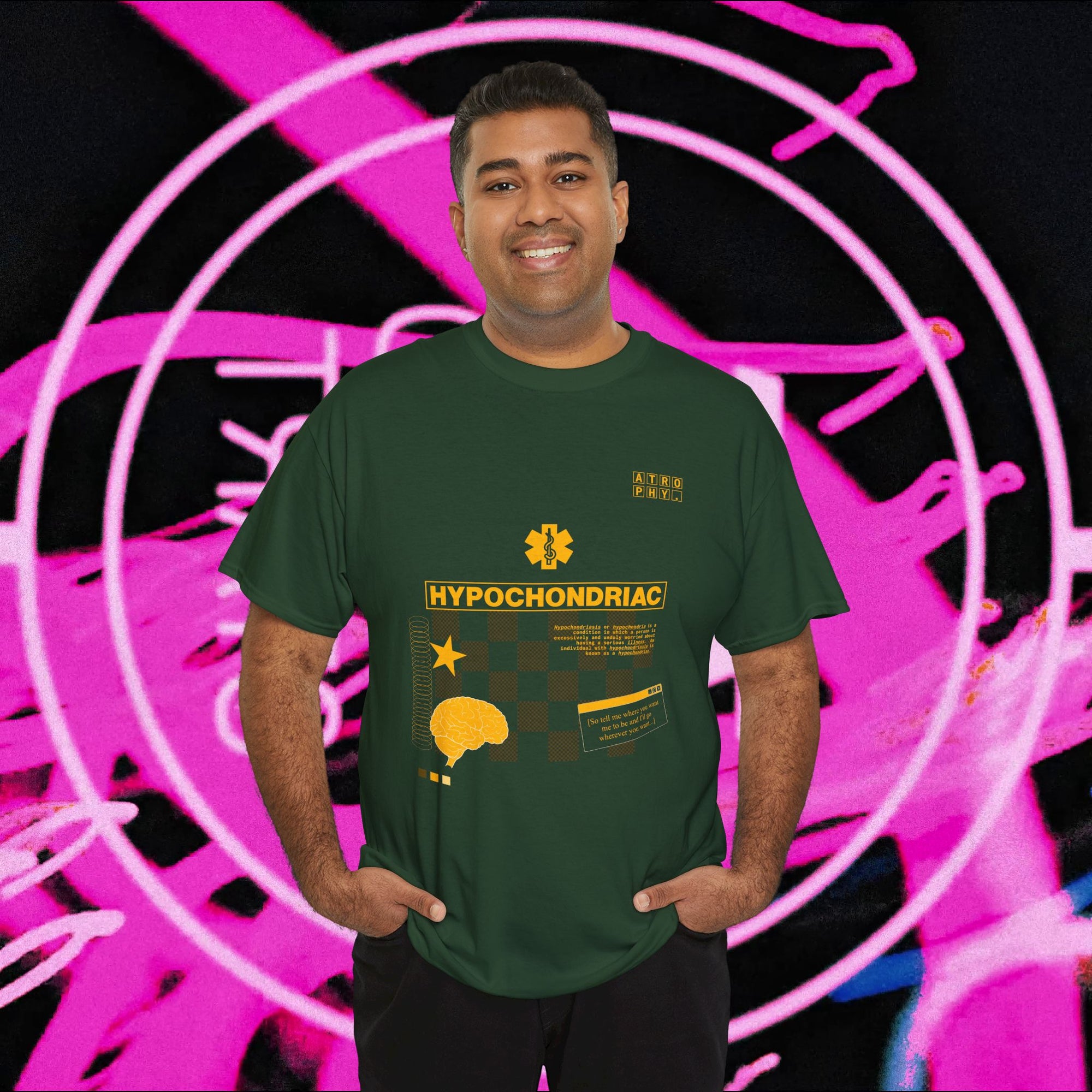 "Atrophy" Hypochondriac Brutalist T-Shirt