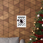 "Atrophy" Brutalist Customizable Poster