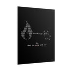 "Atrophy" ASCII Art Poster