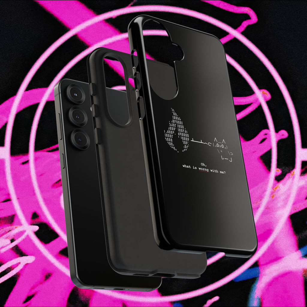 "Atrophy" ASCII Art Phonecase