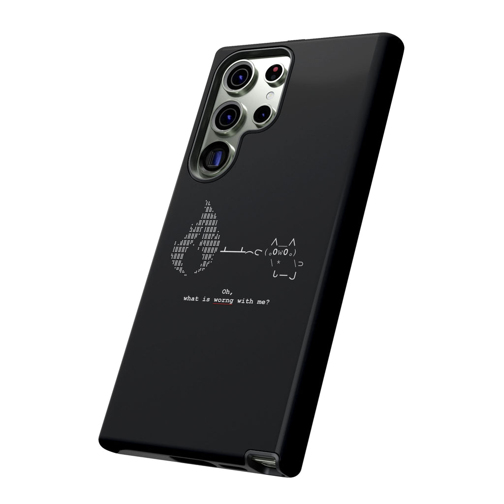 "Atrophy" ASCII Art Phonecase