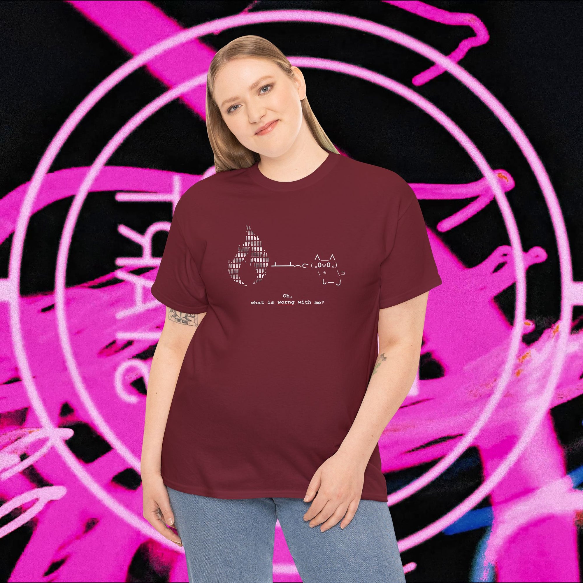 "Atrophy" ASCII Art T-Shirt