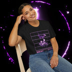"Never Fall For Her” Brutalist T-Shirt (Purple)