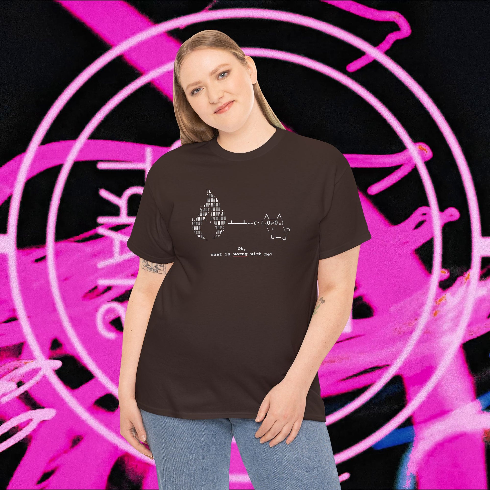 "Atrophy" ASCII Art T-Shirt