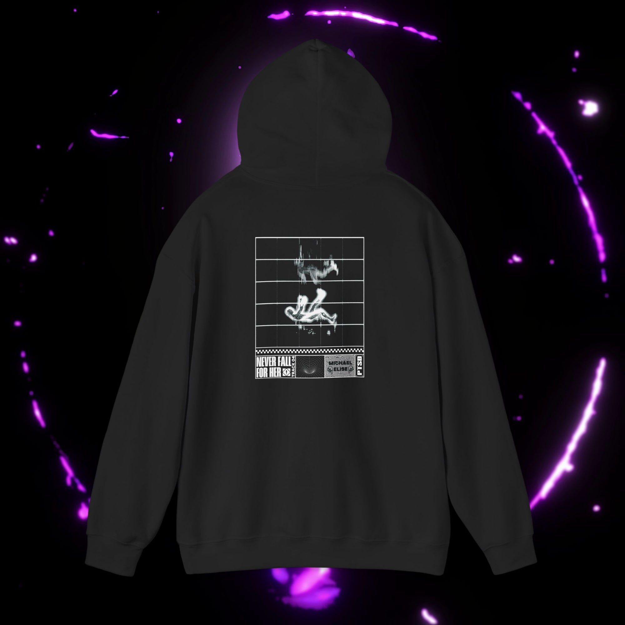 "Never Fall For Her" EP Art Hoodie (White)