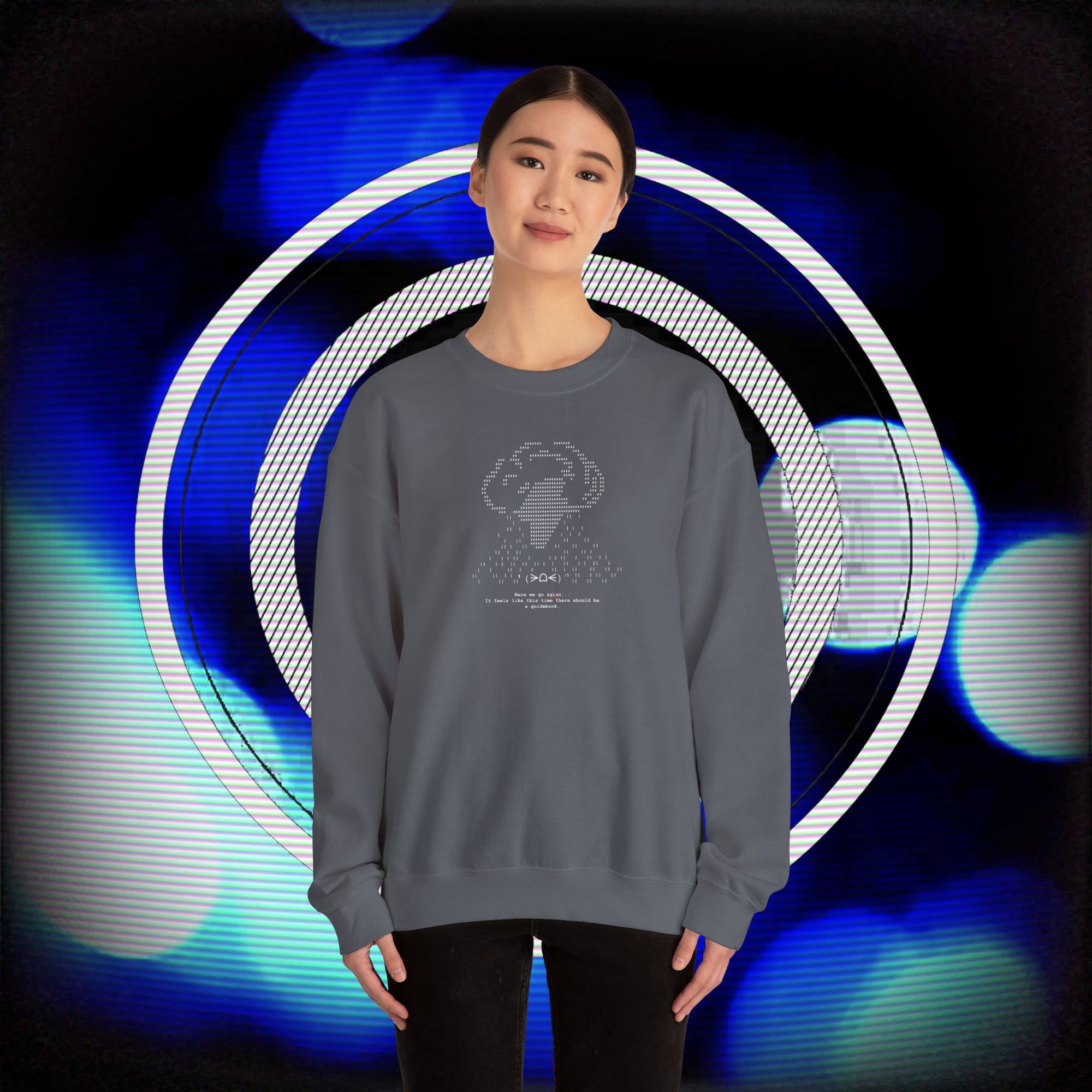 "Storm" ASCII Art Sweatshirt