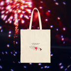"Golden Blood" Bleeding Hands Tote Bag