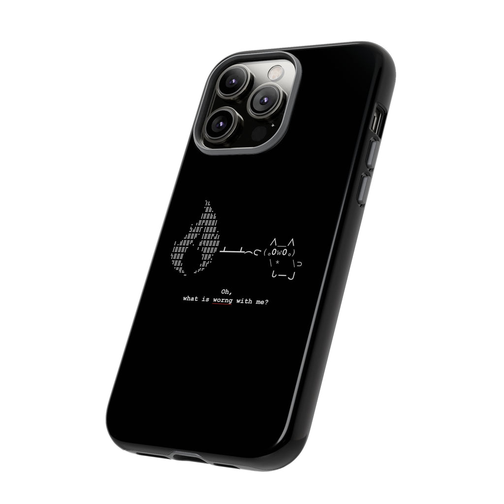 "Atrophy" ASCII Art Phonecase