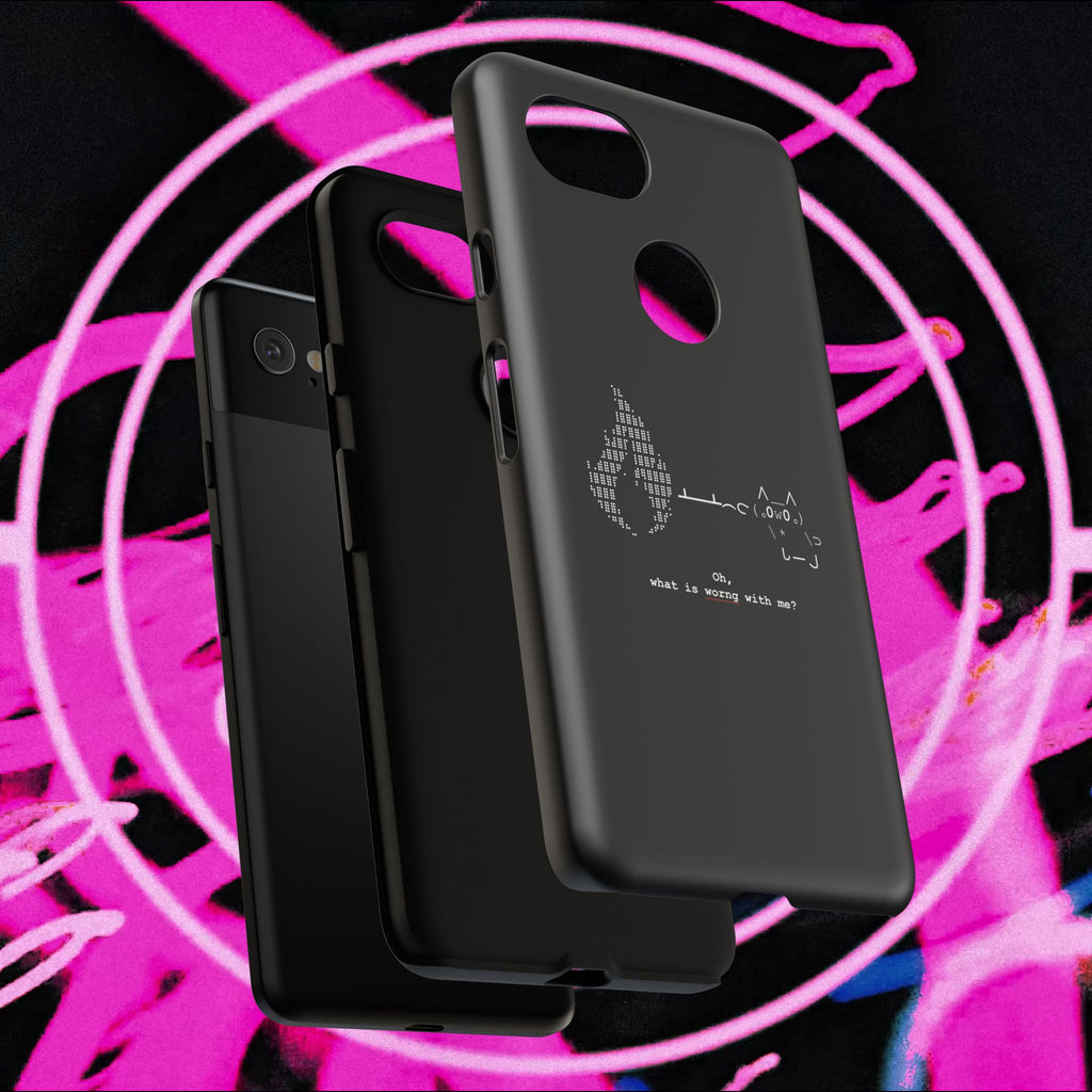"Atrophy" ASCII Art Phonecase