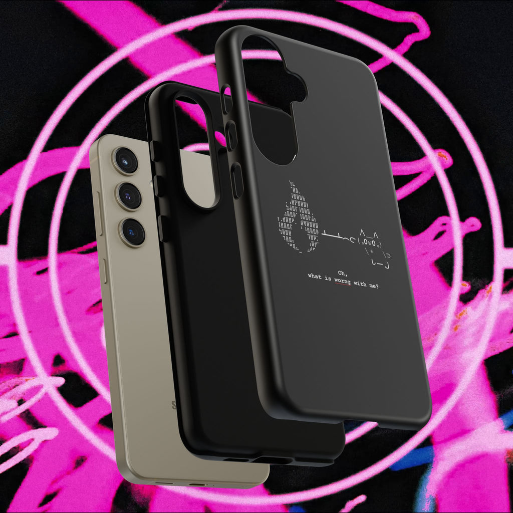 "Atrophy" ASCII Art Phonecase