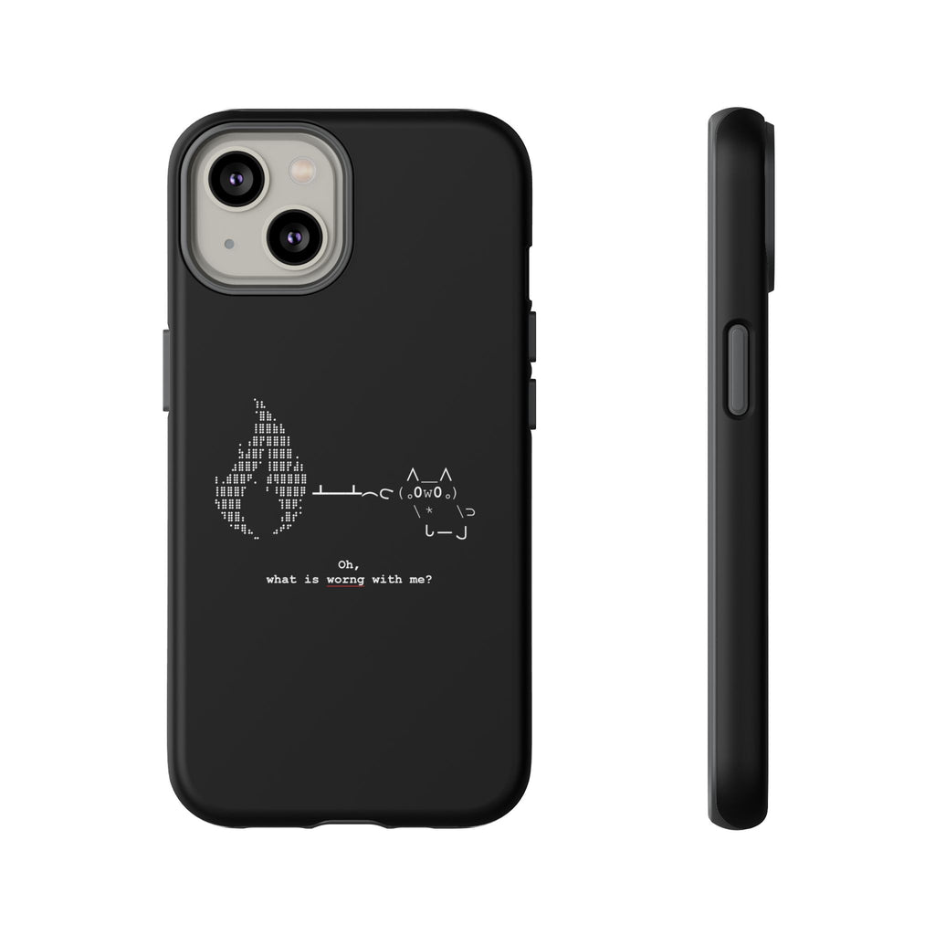 "Atrophy" ASCII Art Phonecase
