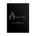 "Atrophy" ASCII Art Poster